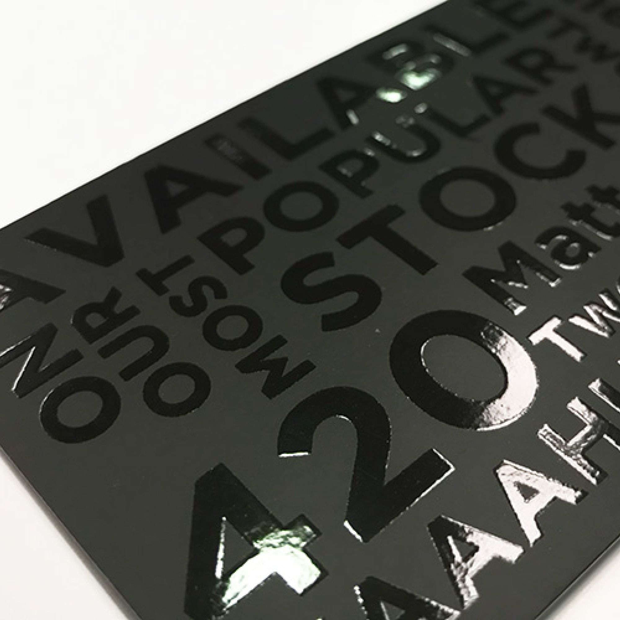 Spot UV Gloss
