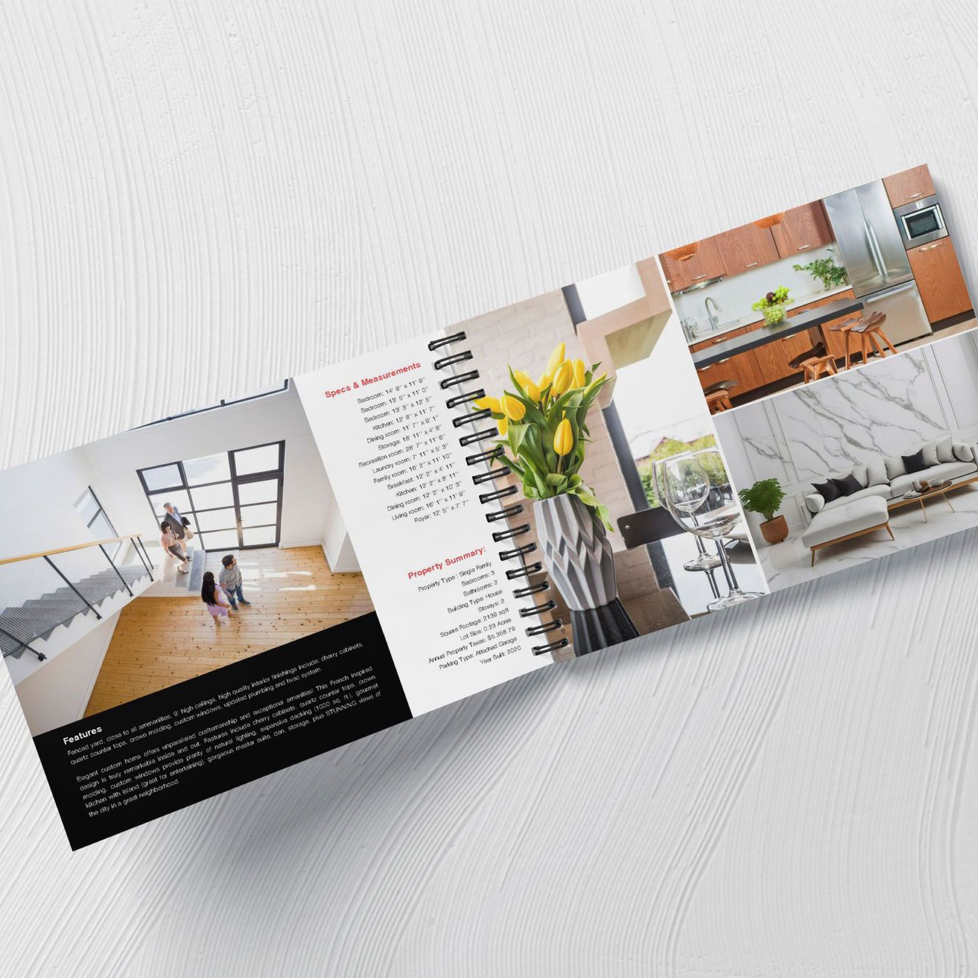 Royal LePage 8 Page Horizontal Coil Binding Booklet 5