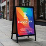 Sandwich Board Sign