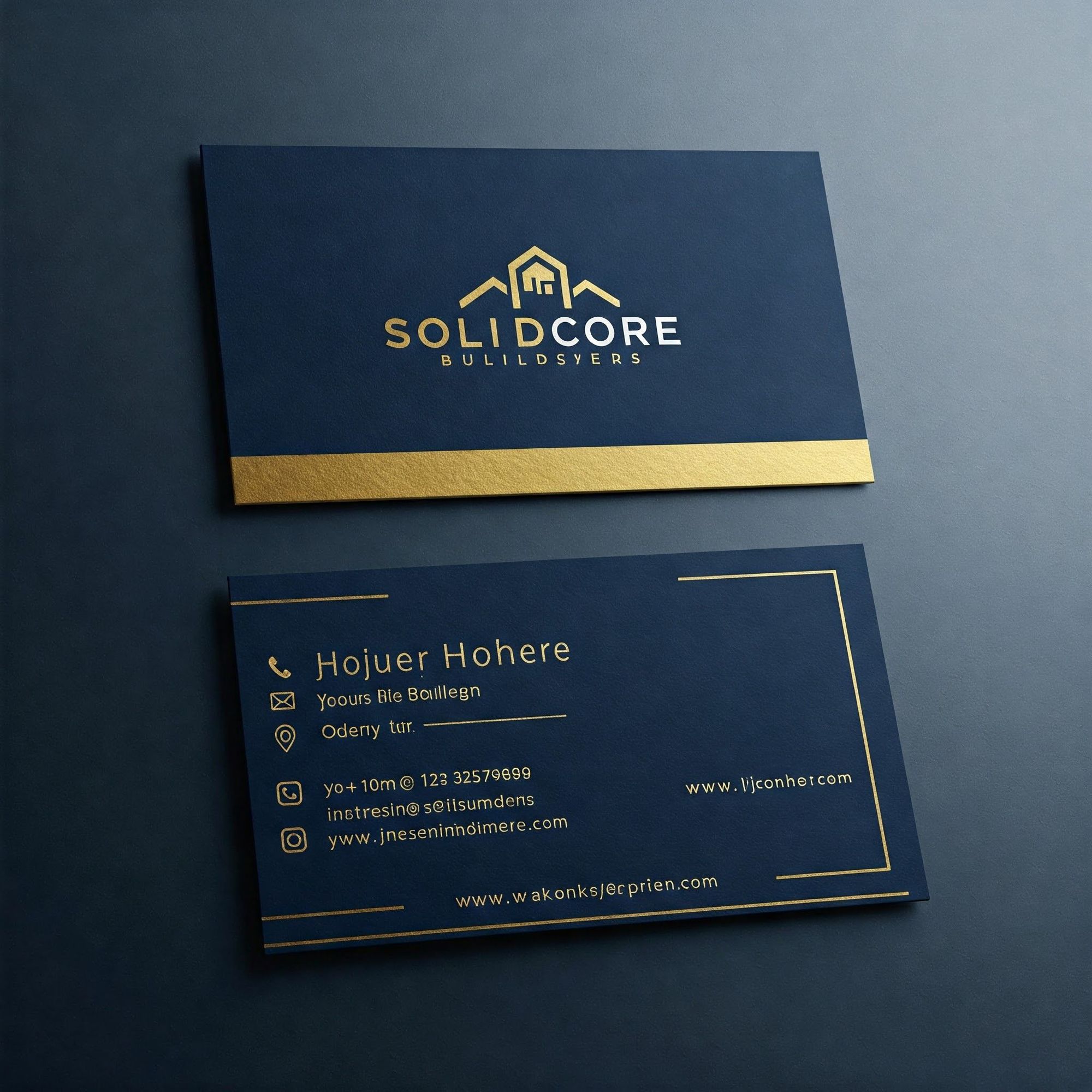business card design and print