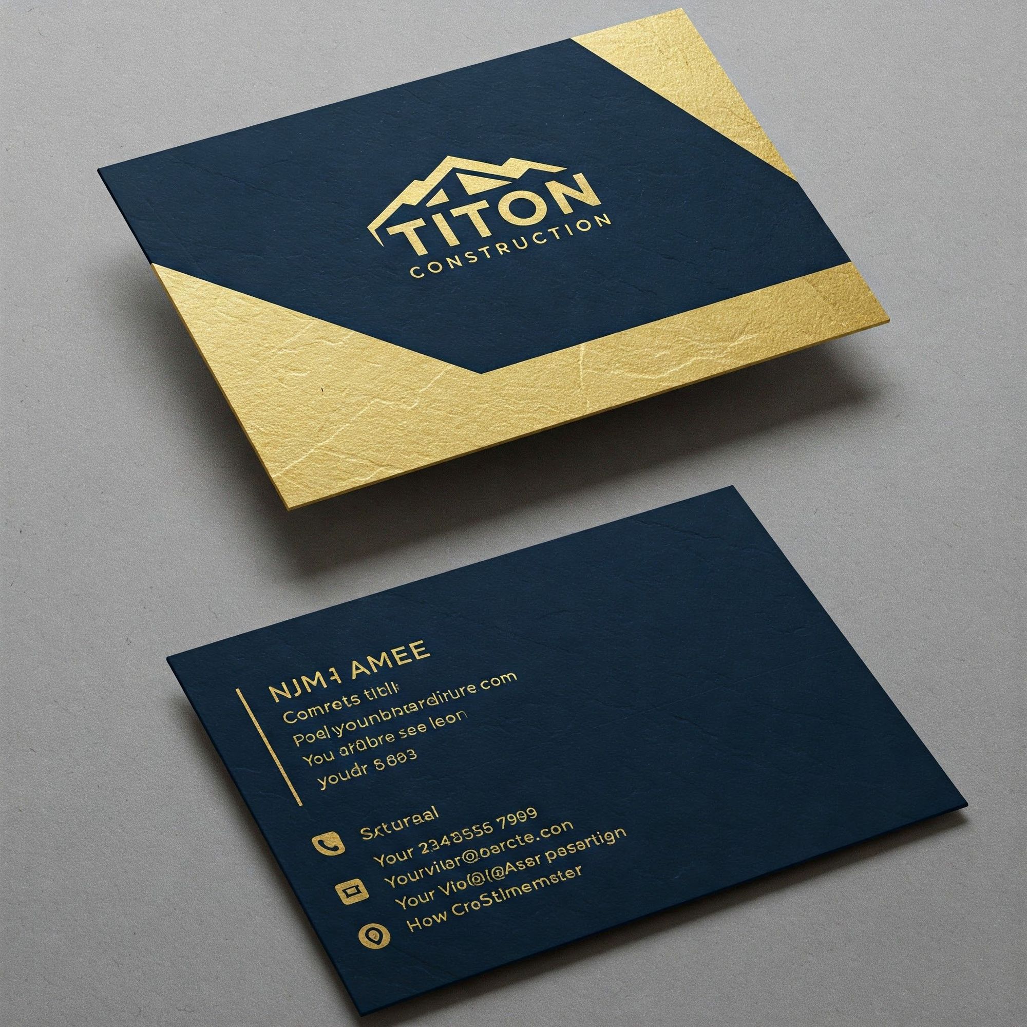 Foil Business Card