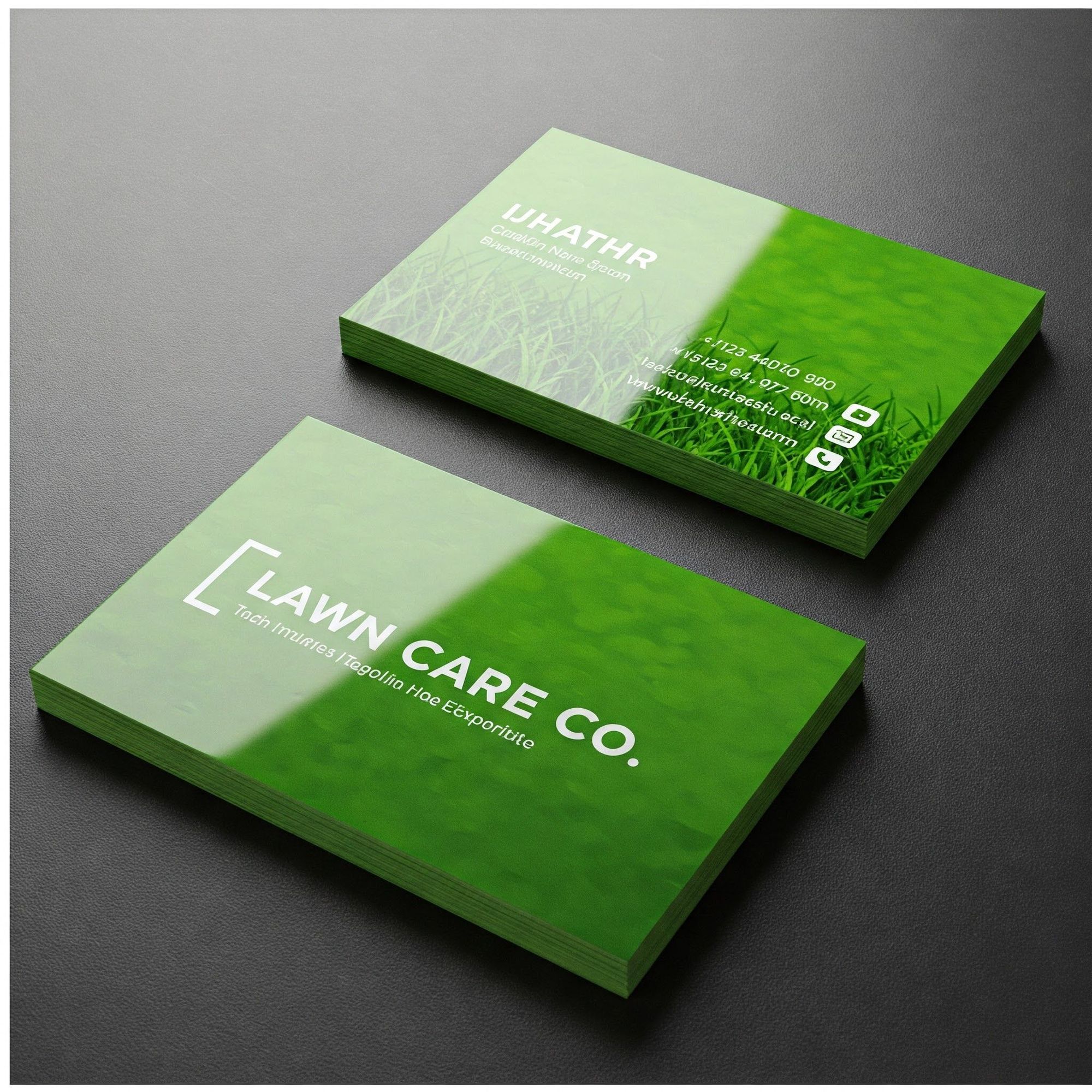 Glossy Printed Business Card