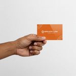 Glossy Printed Business Card