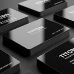 Glossy Printed Business Card