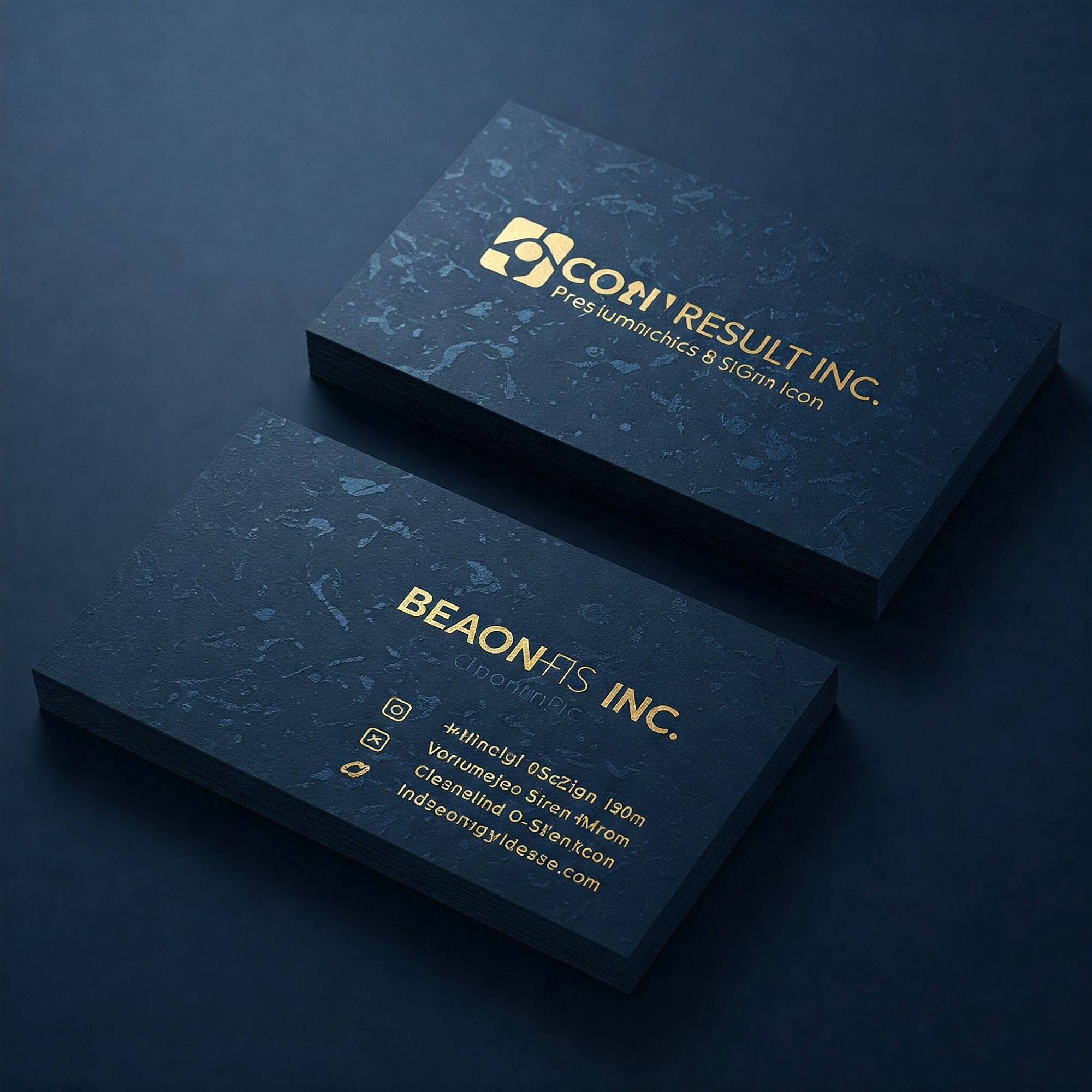 Foil Business Card