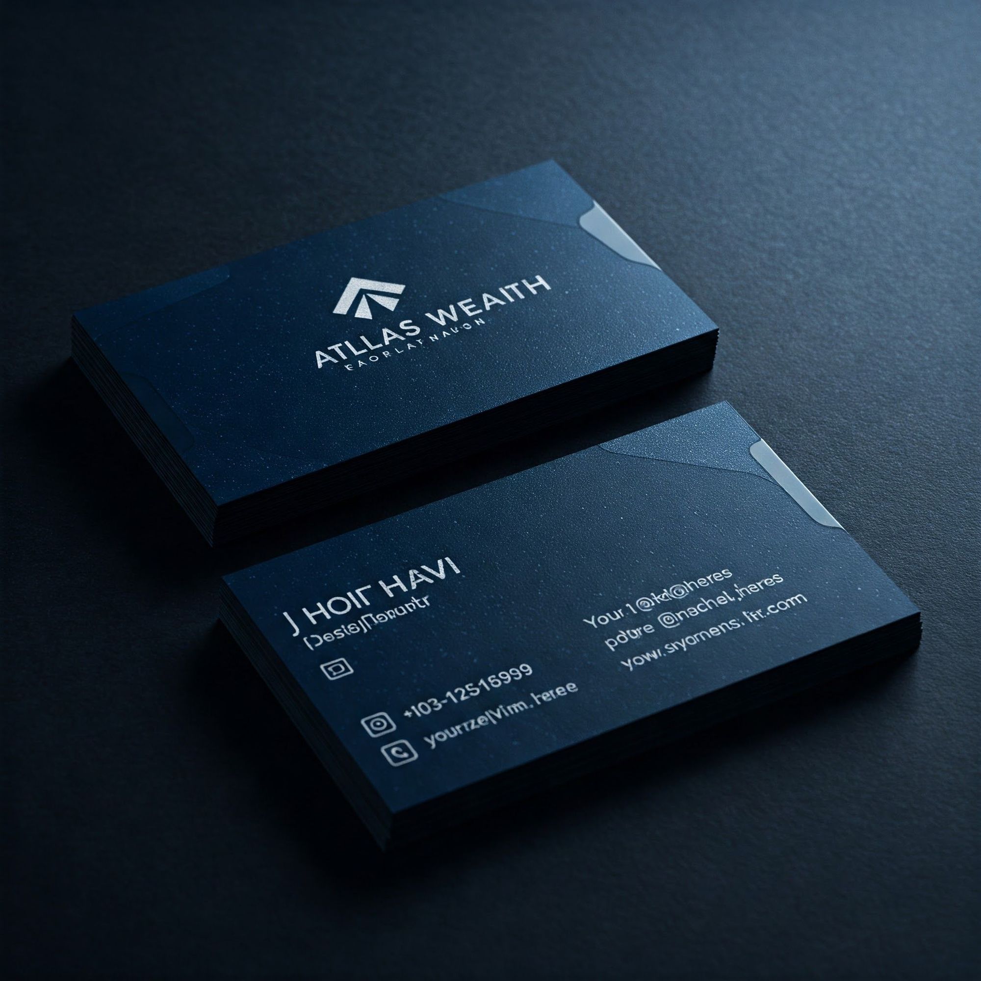 Spot UV Business Card