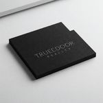 Suede Business Cards