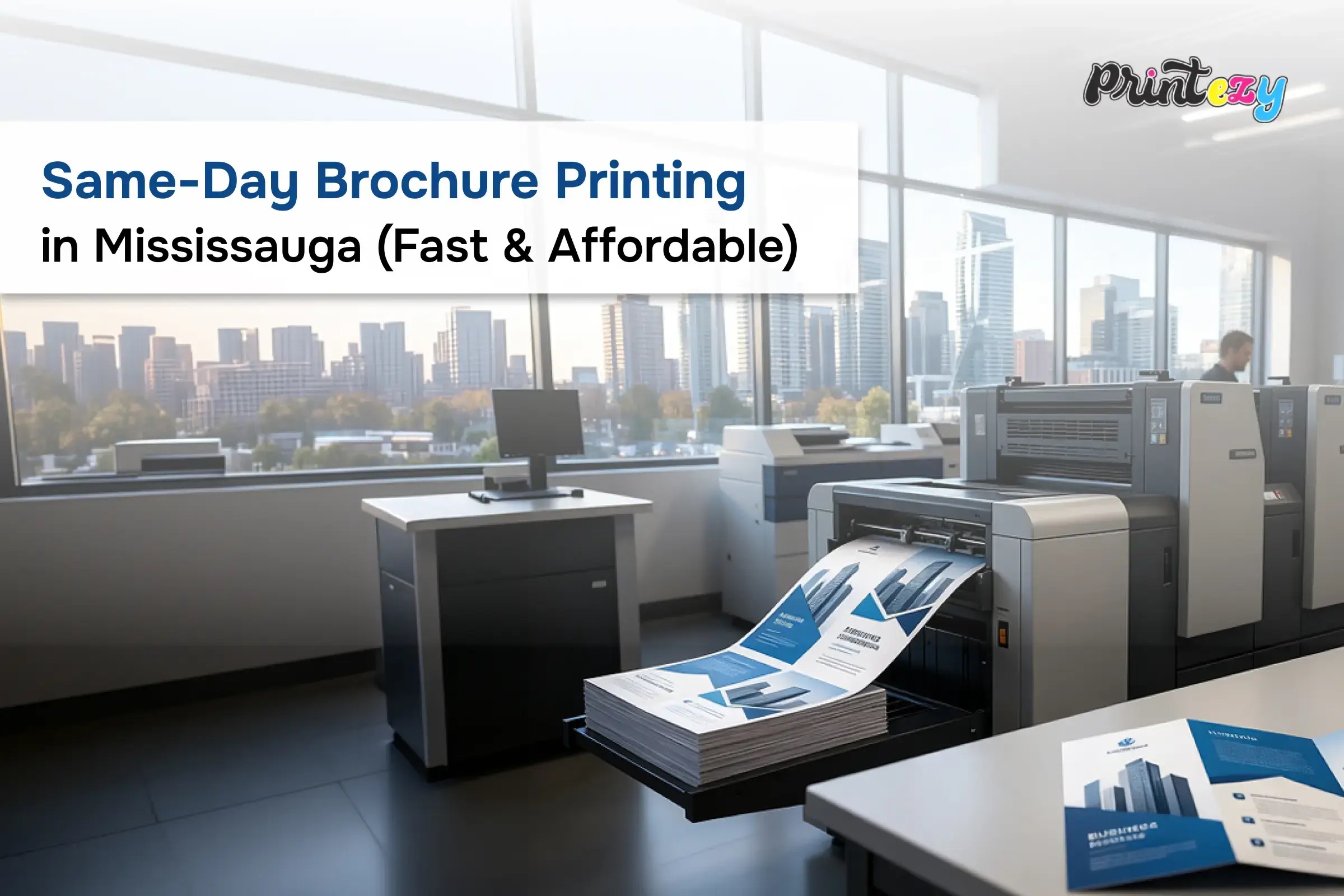 Same-Day Brochure Printing Mississauga | Fast & Affordable