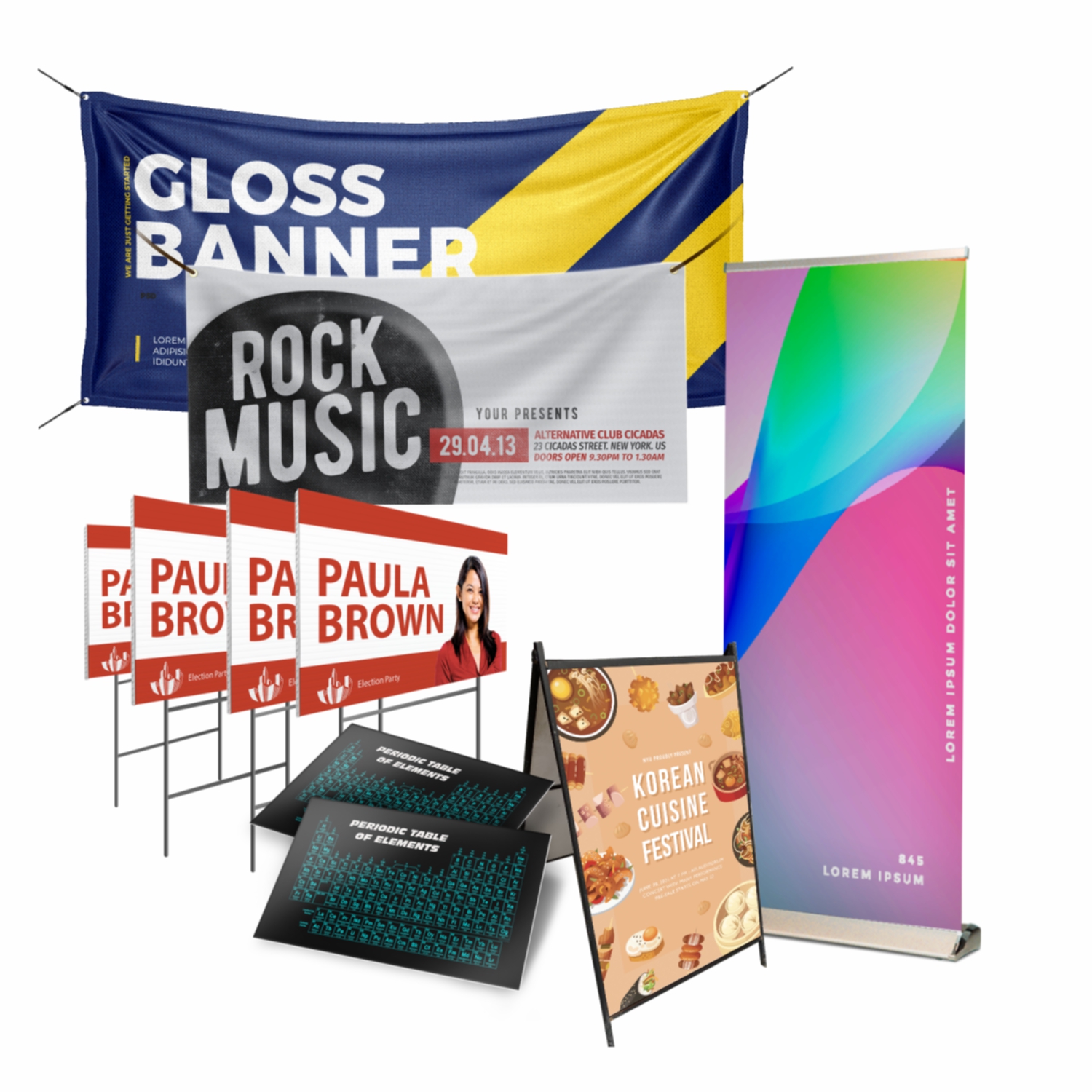 Category BANNERS & FLAGS