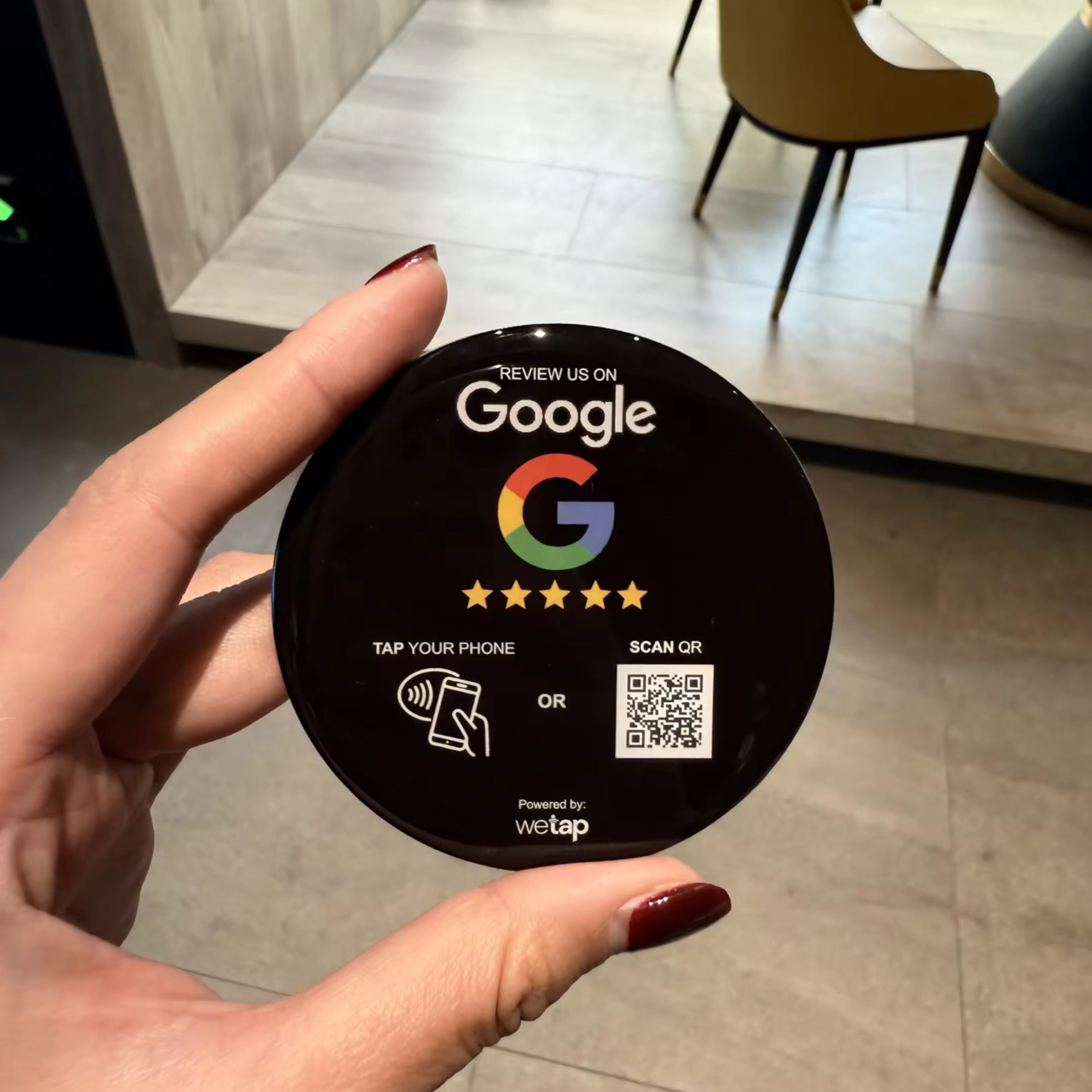 Google Review Sticker
