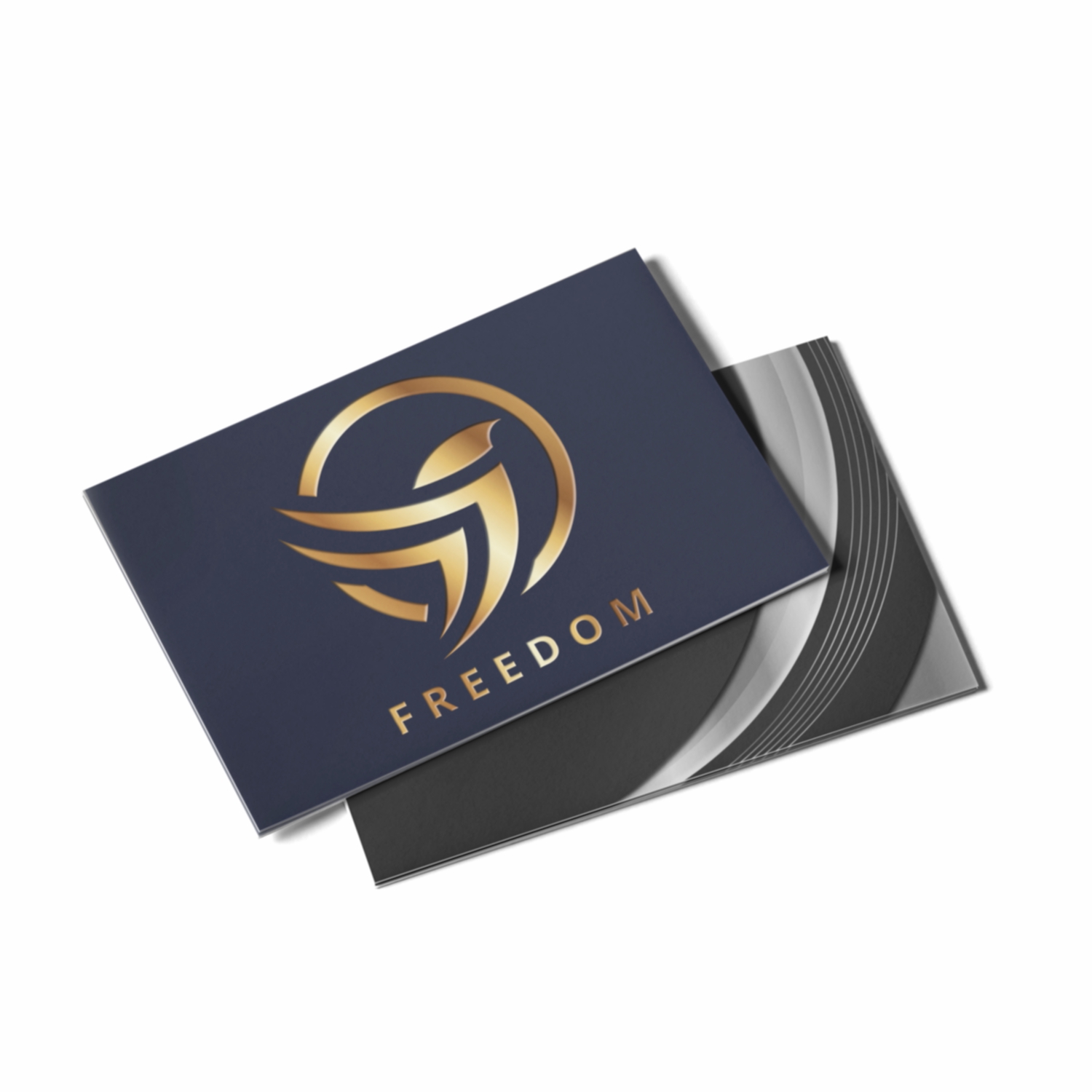 Metallic Foil Business Cards