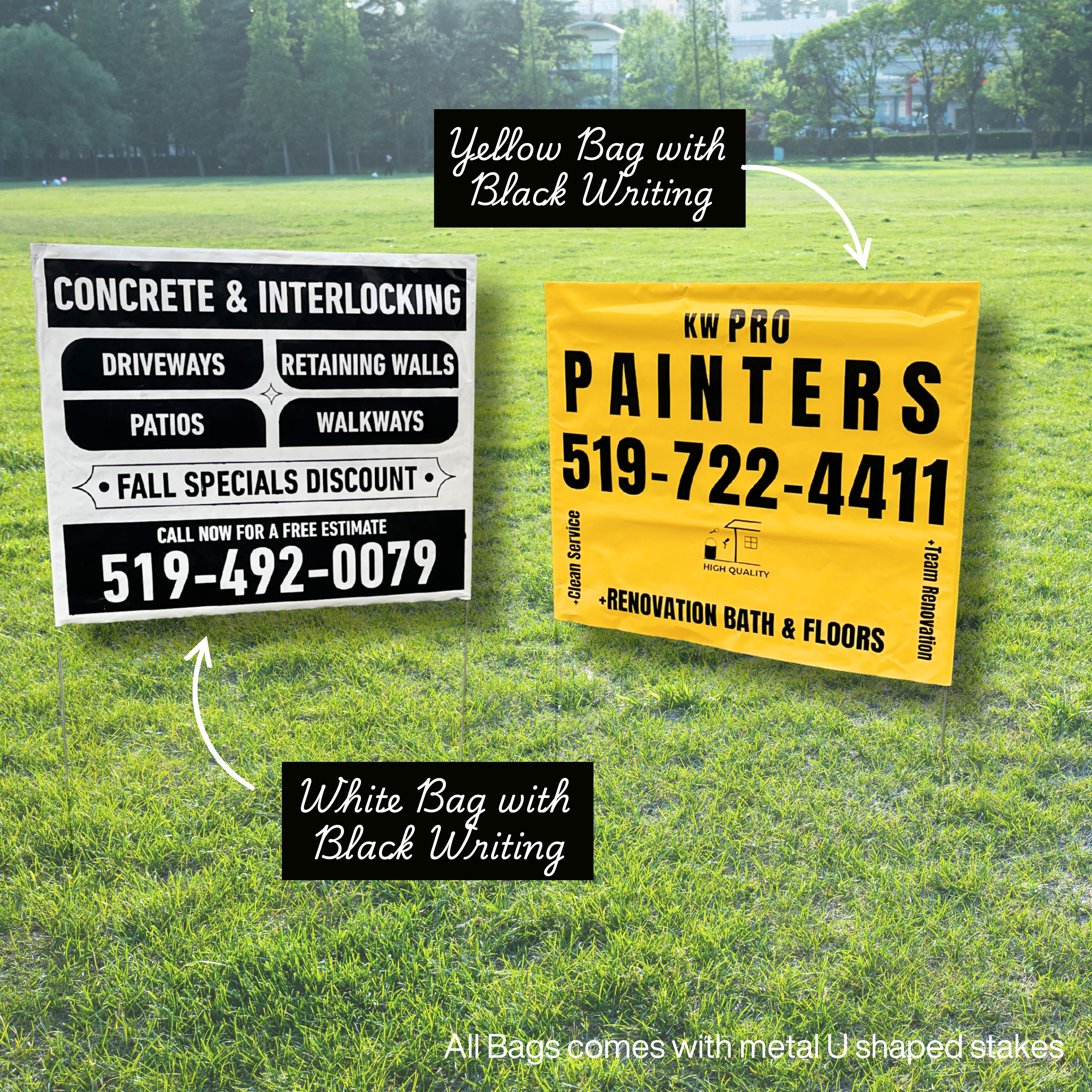 Polybag Signs