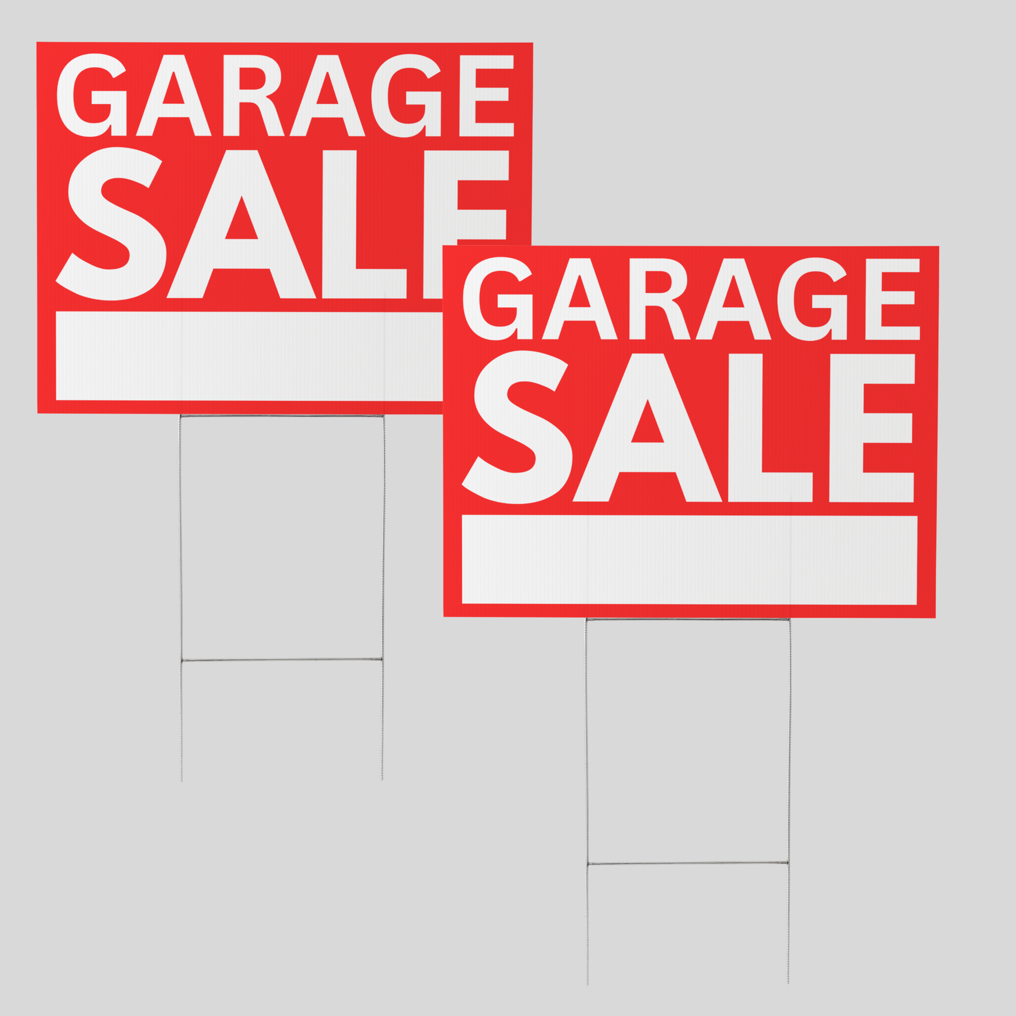 Garage Sale signs 1