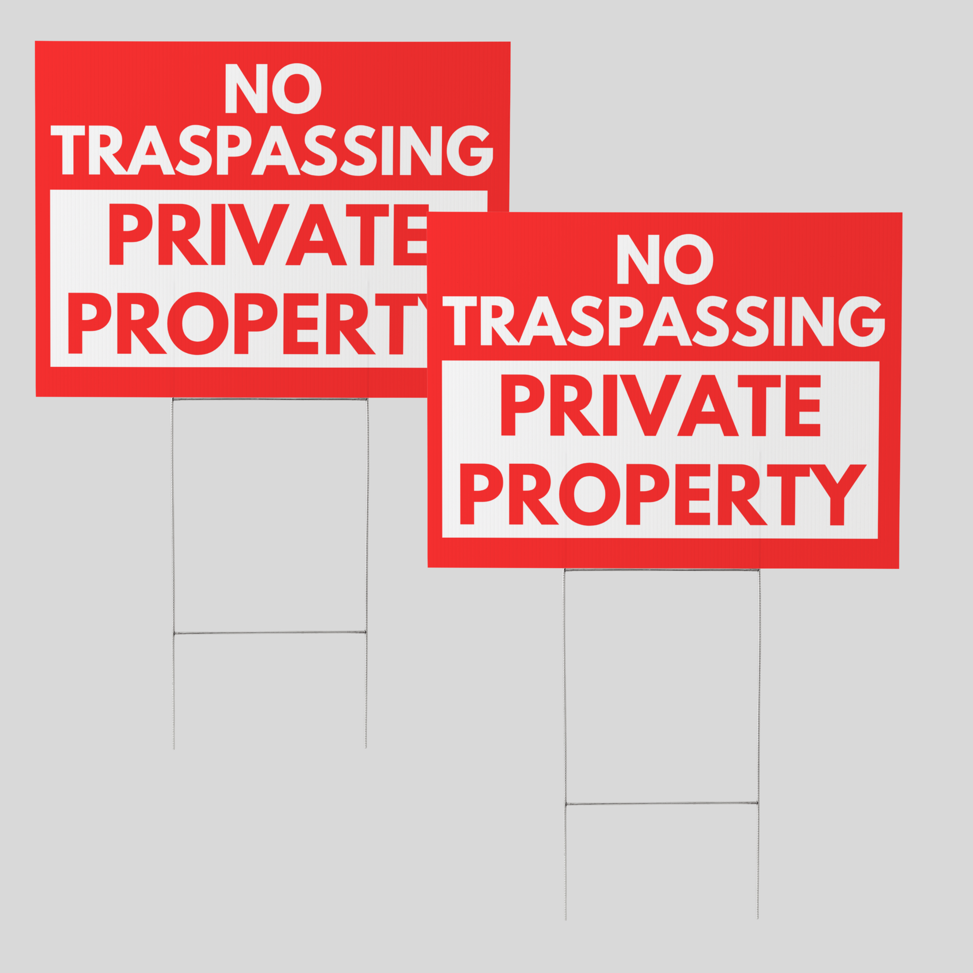 No Trespassing Sign 1