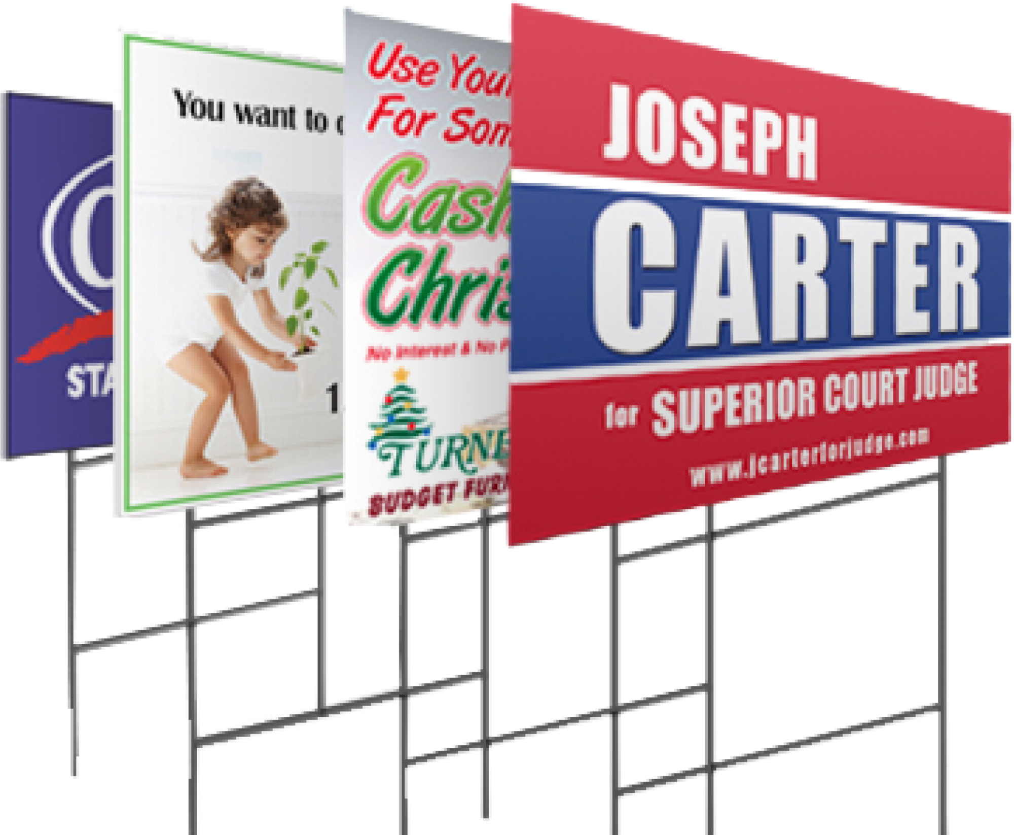 Directional  Yard Signs 1