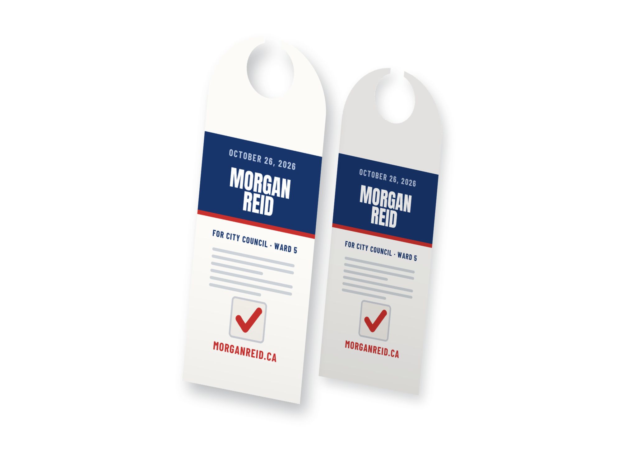 Custom Election Door Hangers