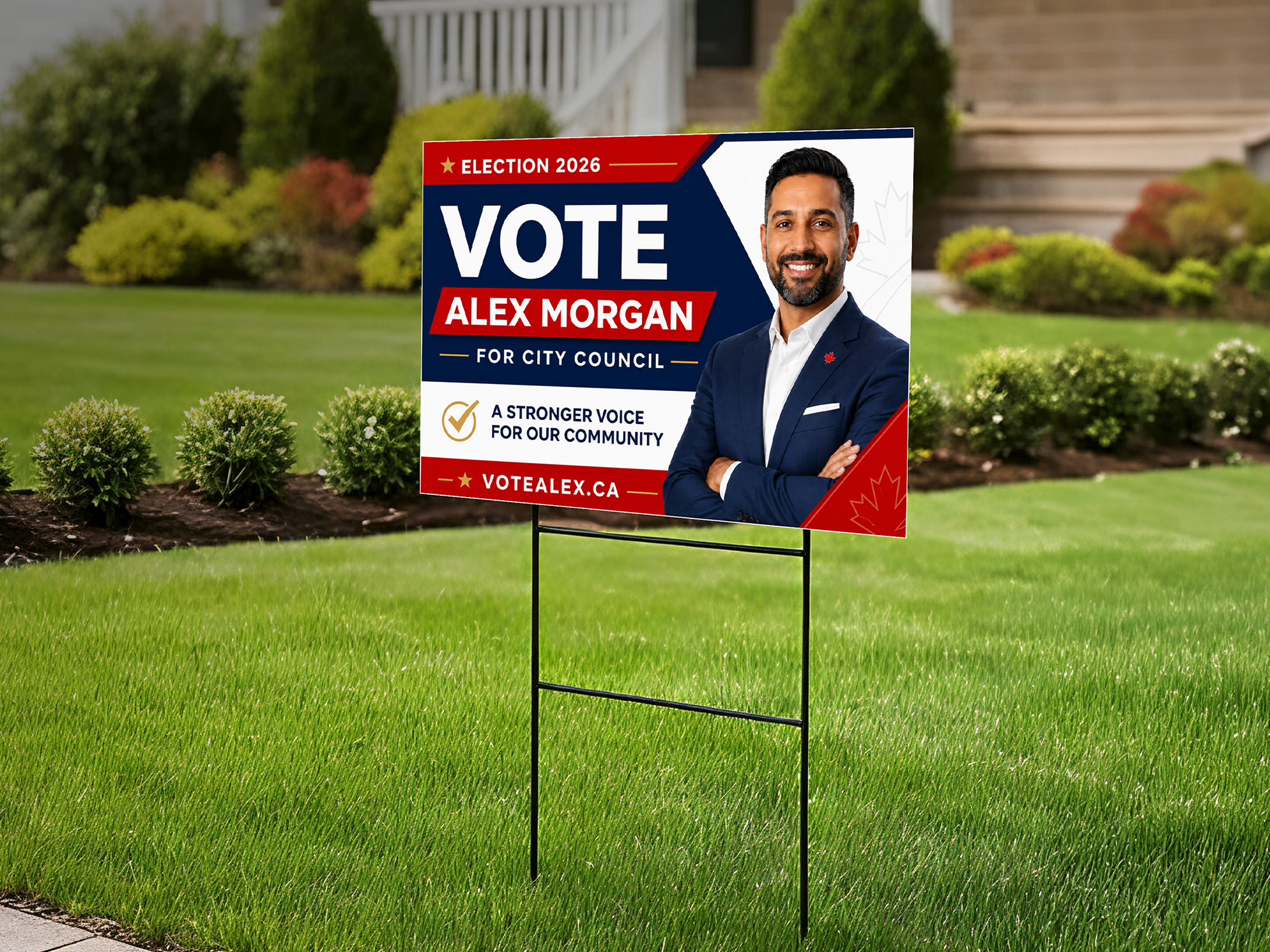 Election Lawn Sign-Coroplast