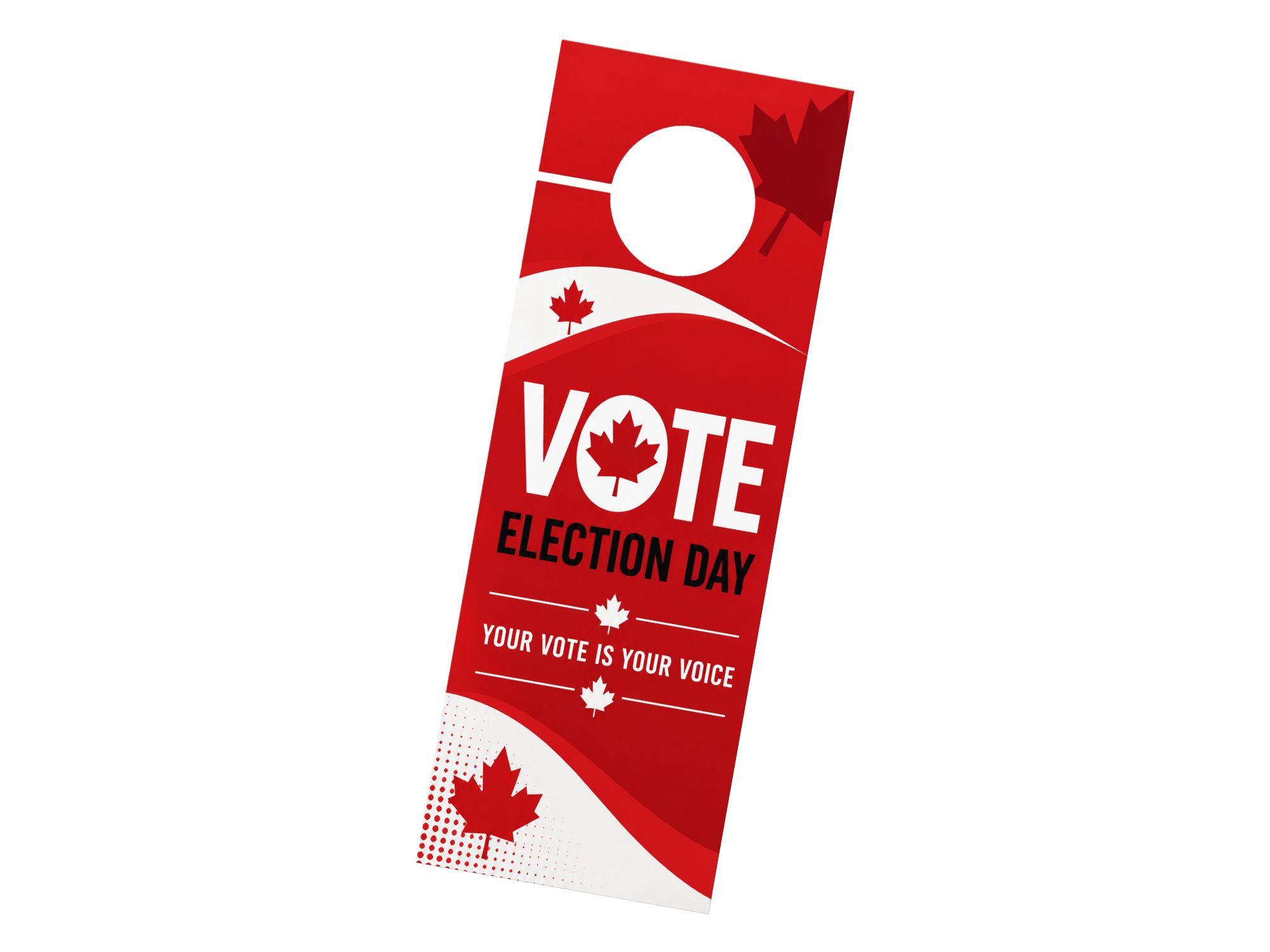 Election door hanger KWC