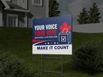 Election Lawn Signs – Coroplast Yard Sign KWC