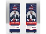 Election Roll Up Banner Printing KWC