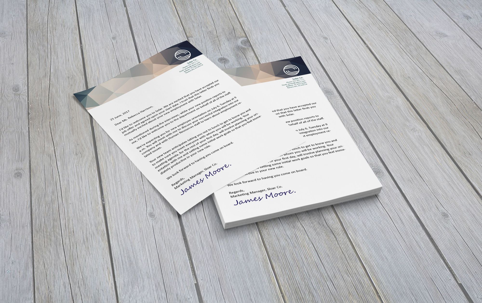 Letterheads 1