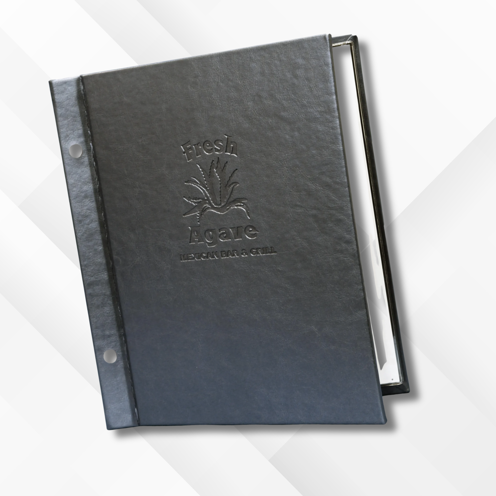 Leather Booklet Menu 2