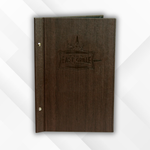 Leather Booklet Menu 1