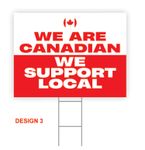 Support Canada Signs 3