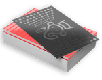 Embossed Spot UV (19PT) Business Cards 1