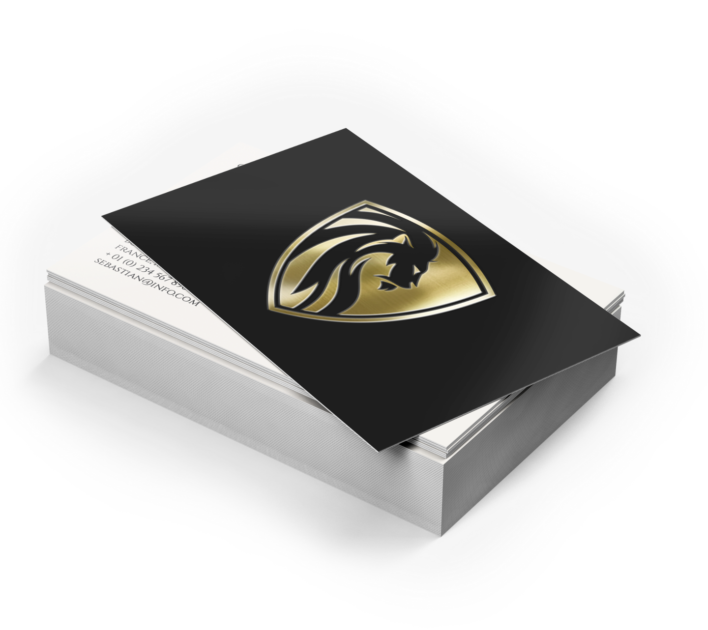 Metallic Foil Business Cards 2