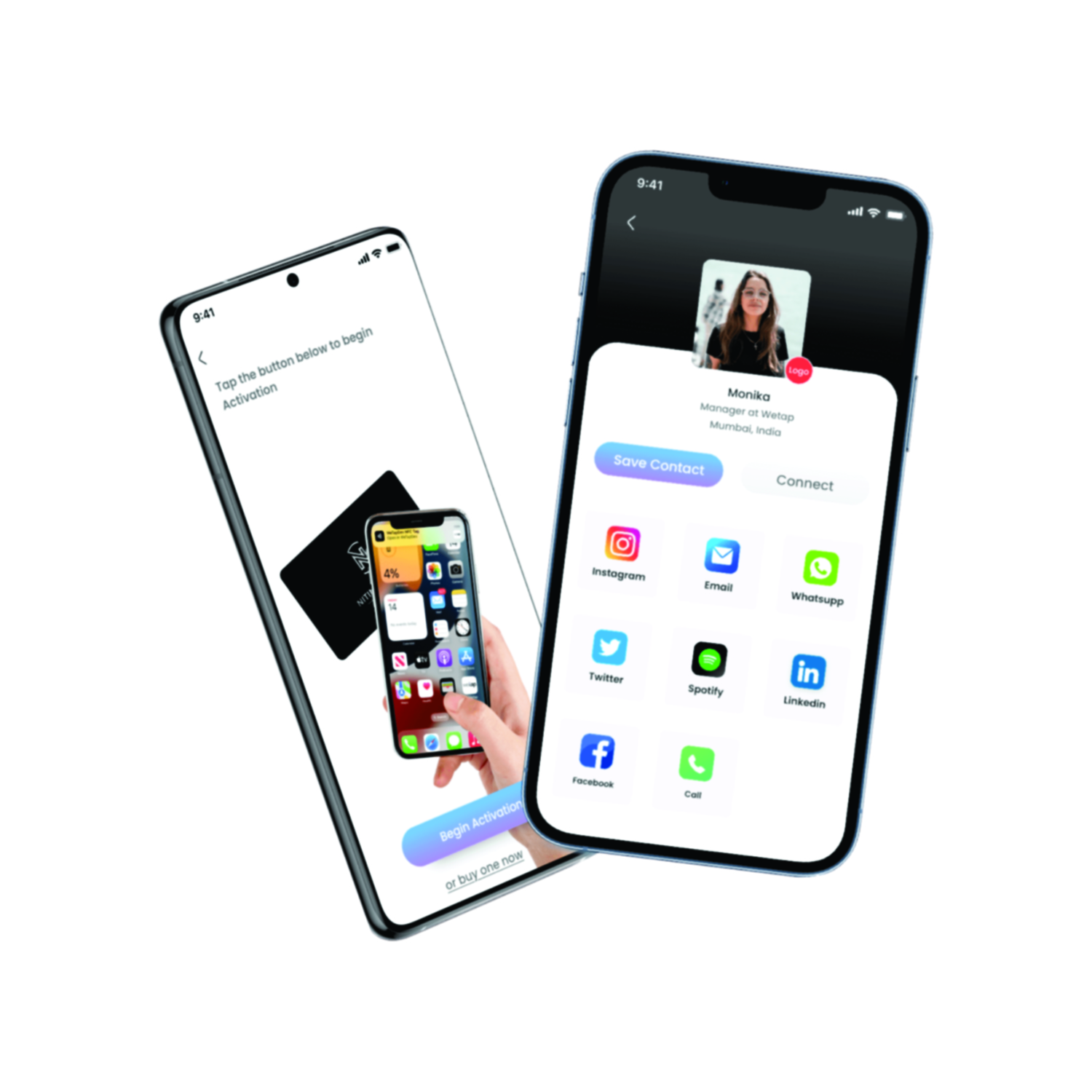 Wetap NFC Business card 2