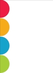 Colourful-Circle-Postcard