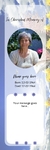 Memorial Bookmark