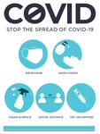 Stop the spread Covid Poster