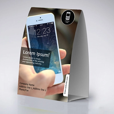 4" x 6" Table Tent Cards