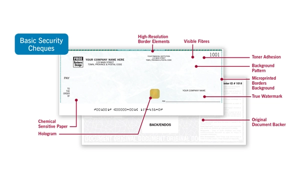 Basic Security Laser Cheque