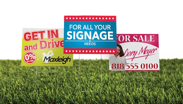 Custom Size 6mm Corrugated Signs