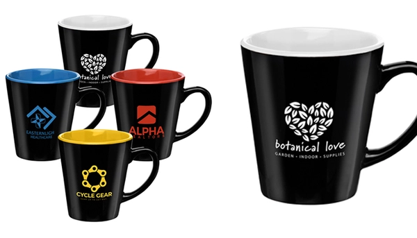 12 oz Two-Tone Ceramic Mug