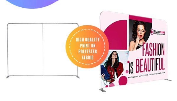 Fabric Pillow Case Media Wall
