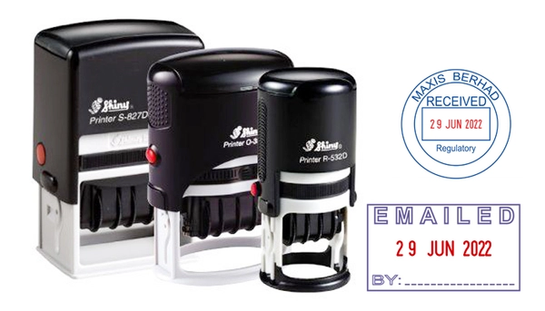 Economy Self Inking Date Stamps