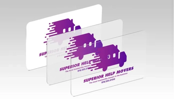 20pt Plastic Business Cards