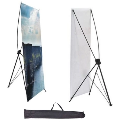 X-Banner Stand 23.5"W x 63"H 1 side