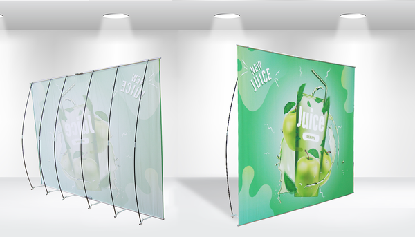 Backdrop L Stand Banner