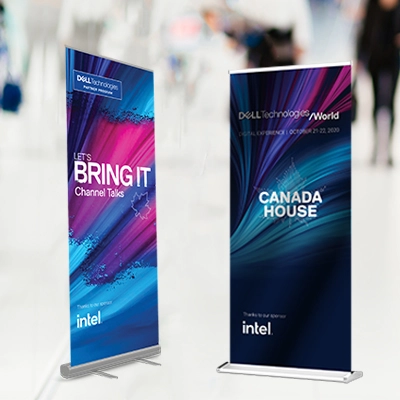 1Hr Roll up Banners 1 Side