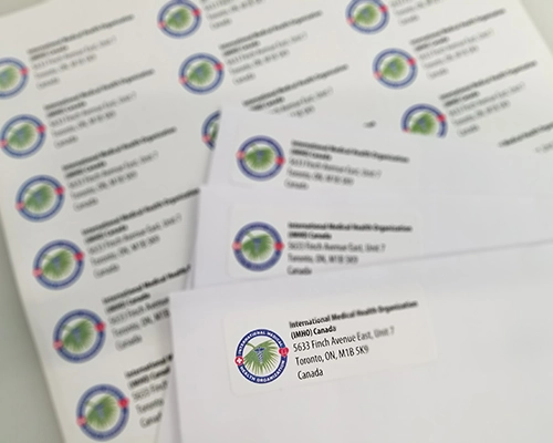 1 Hr Return Address Labels