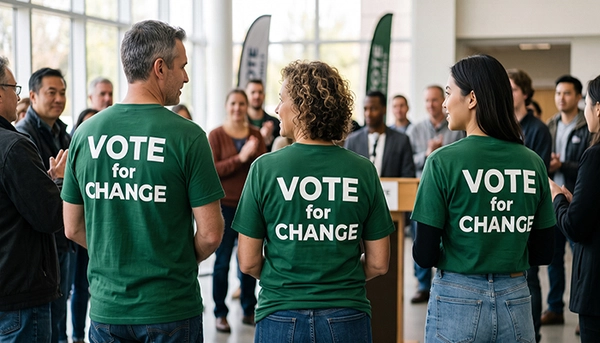 Election Campaign T Shirts