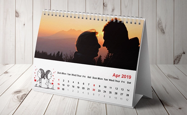 Photo Desk Calendars - Large