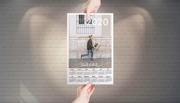Posters Style Calendar