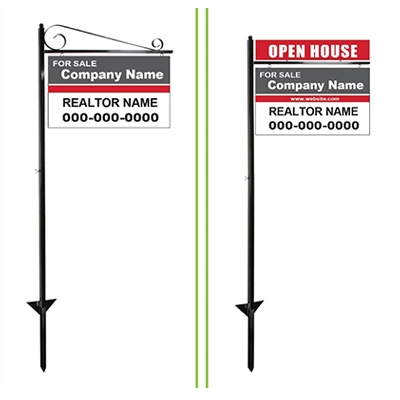 Real Estate Sign Post