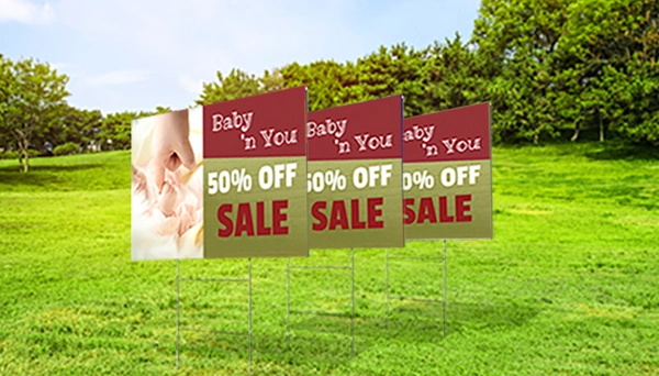 Lawn Sign